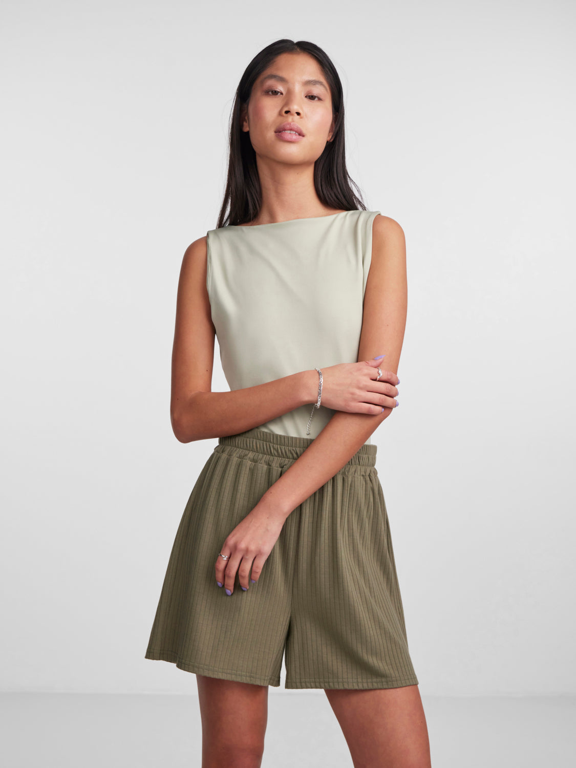 PCMINNI Bodystocking - Desert Sage